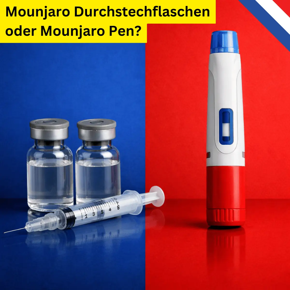 Mounjaro Durchstechflaschen oder Mounjaro Pen holland